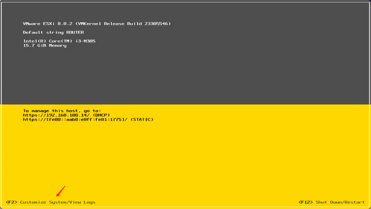 Installation Guide of ESXi8.0(Virtual Machine Platform)