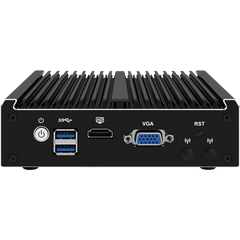 Intel J4125 Desktop PC Four Network Ports 2*USB Mini Computer for Firewall Applications
