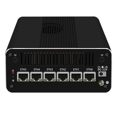 Intel 13th Gen U300/i3-1315U/i5-1335U/i7-1355U Mini PC,6x2.5Gb Ethernet Ports,DP/HDMI/Type-C CNC Soft Router/Server