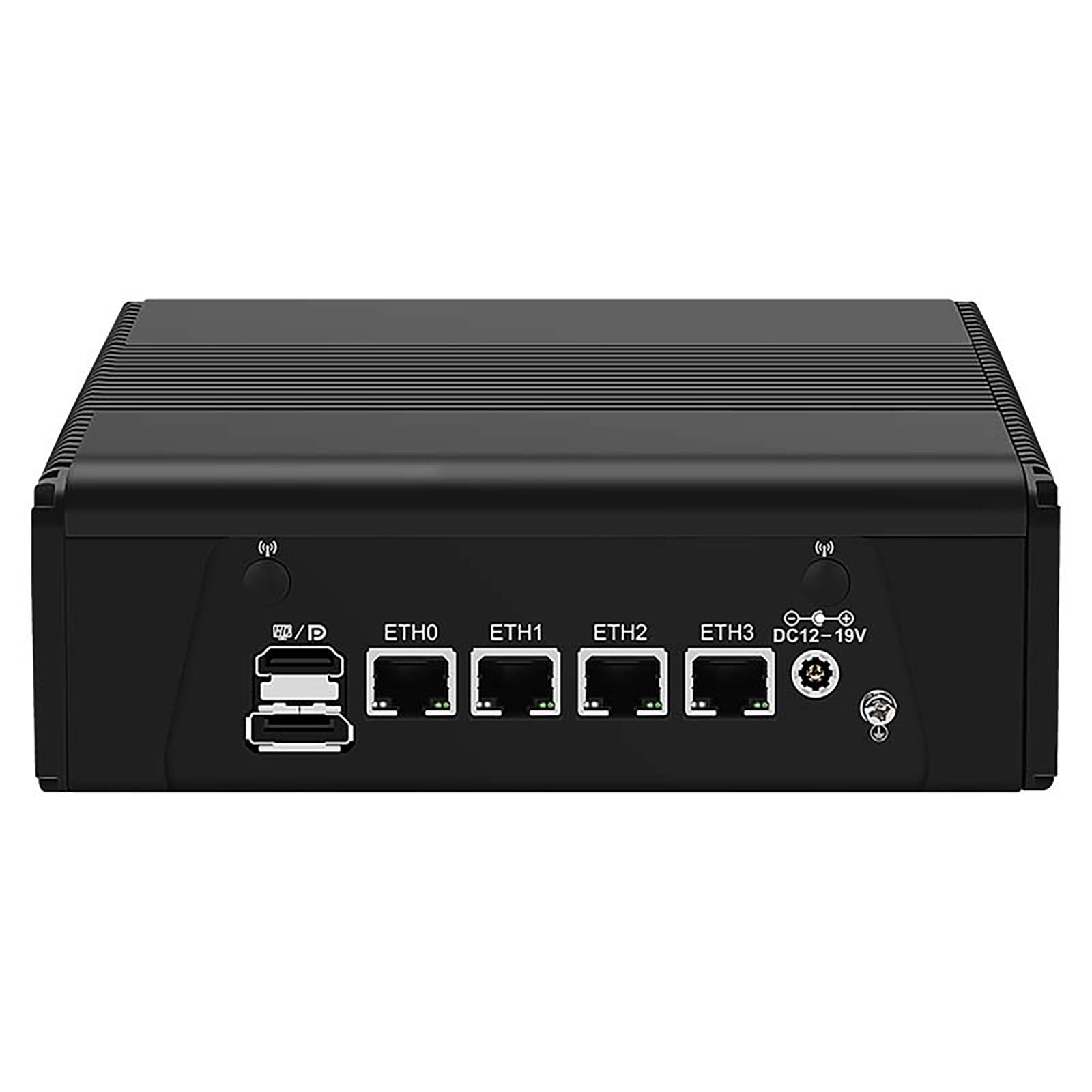 miniroute Mini PC AMD R7 7840HS Mini Desktop PC(8C/16T,Up to 5.1GHz),128GB PCIe Gen4 SSD/8GB DDR5 RAM/4xi226-V 2.5GbE/HDMI+DP+Type-C(USB4) Triple Display/8K Micro PC Host Windows 11 Pro