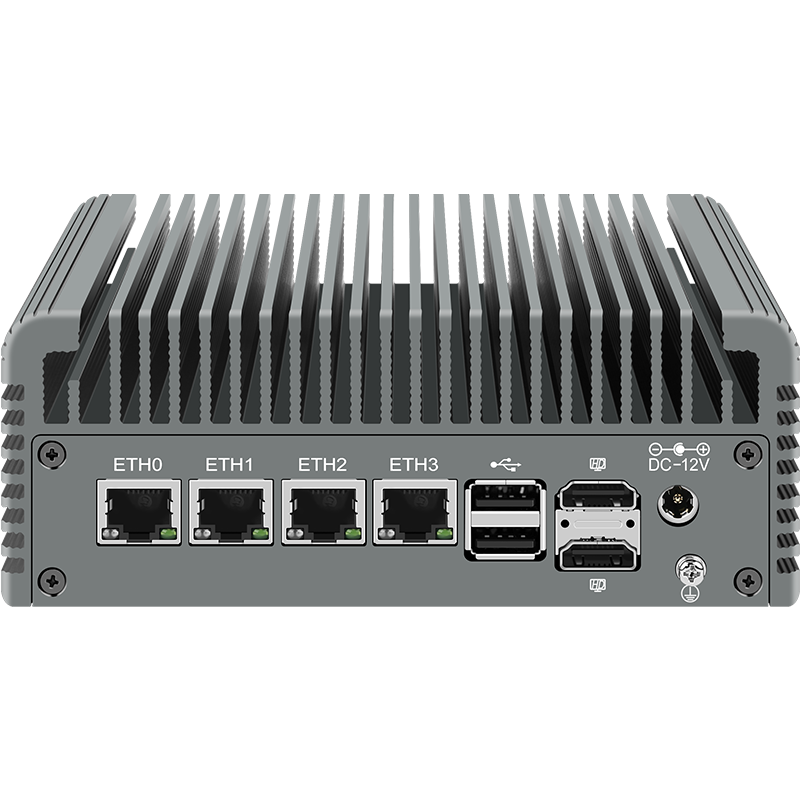 Fanless Mini PC Intel N100/i3-N305 CPU,4*Intel i226-V 2.5G Network,5*USB 2.0 1*USB 3.0,OPNsense Pfsense OpenWRT CNC Soft Router