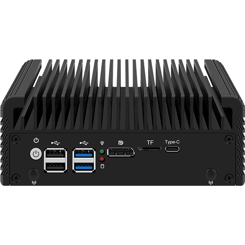 Fanless Mini PC Intel N100/i3-N305 CPU,4*Intel i226-V 2.5G Network,5*USB 2.0 1*USB 3.0,OPNsense Pfsense OpenWRT CNC Soft Router