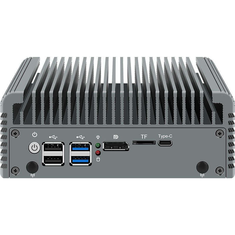 Fanless Mini PC Intel N100/i3-N305 CPU,4*Intel i226-V 2.5G Network,5*USB  2.0 1*USB 3.0,OPNsense Pfsense OpenWRT