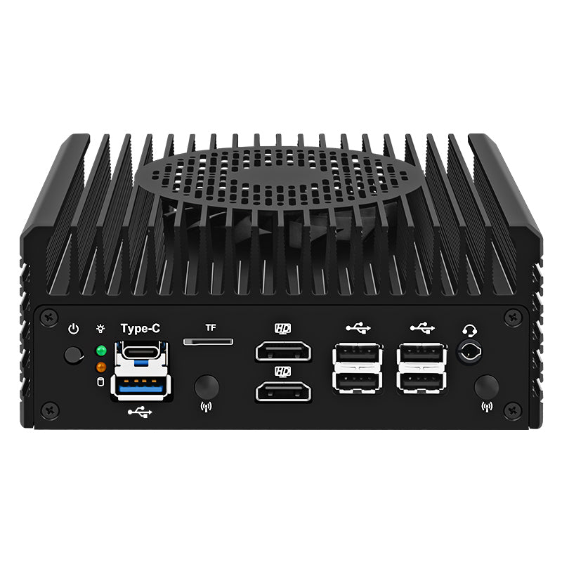 Miniroute Intel N100/N305 Mini PC,2xIntel 82599Es 10G SFP+ ports Portable Soft Route,Intel i226-V2.5GbE Computer