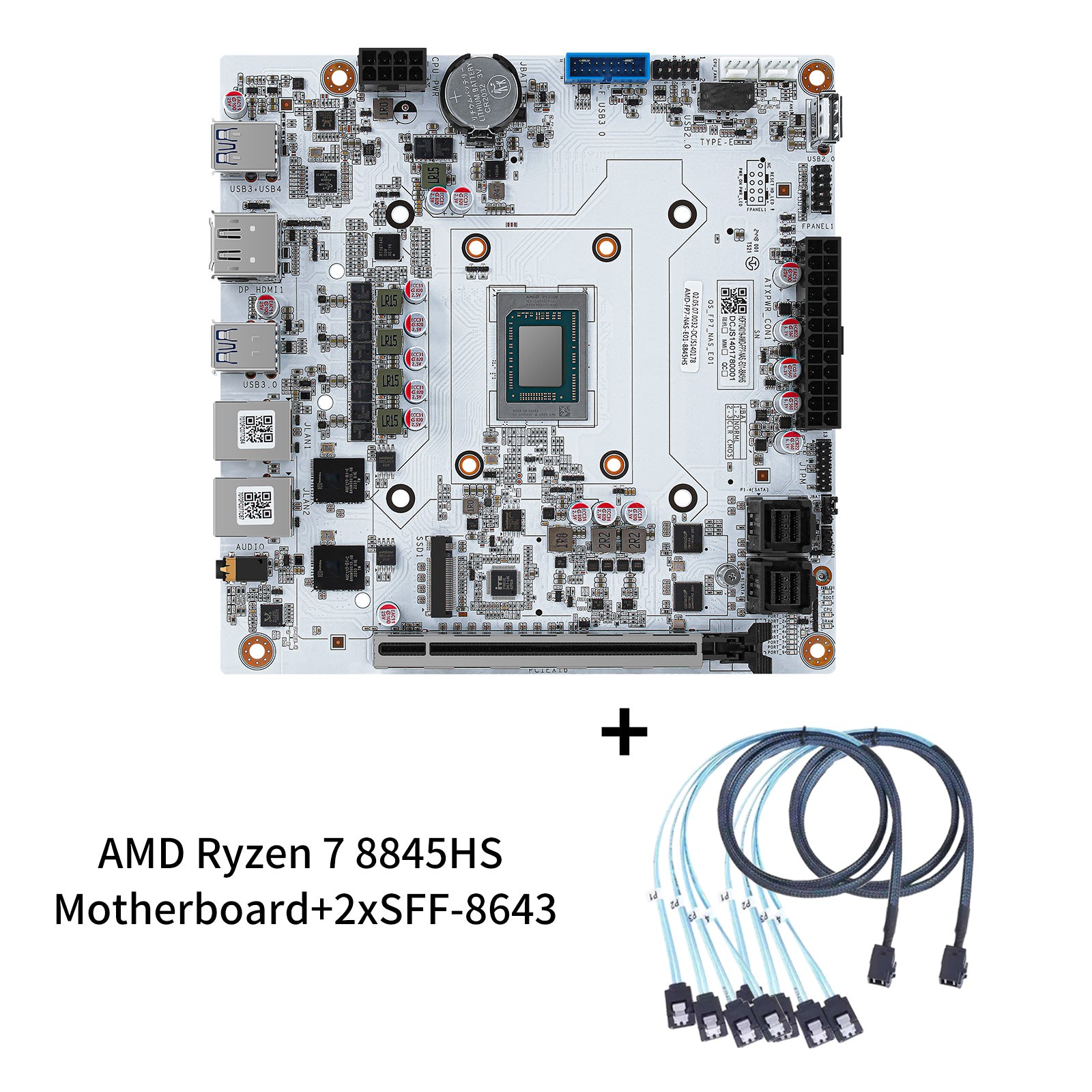 N7 AMD 8845HS NAS DIY Montherboard with 10G RJ45