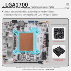 N7 AMD 8845HS NAS DIY Montherboard with 10G RJ45,Supports ECC Memory